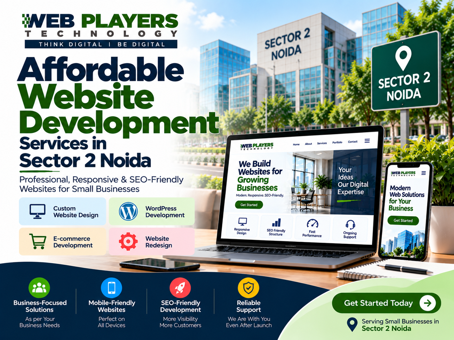 Affordable Website Development Services in Sector 2 Noida for Small Businesses